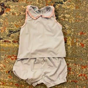 Stitchy Fish Shorts Set